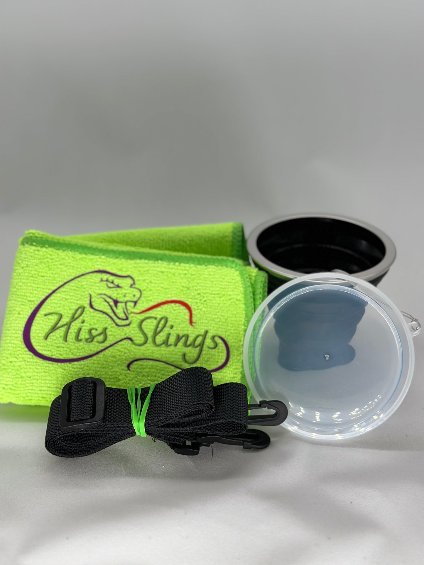 Lg Hiss-Slings On-The-Go Green Abstract