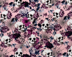 Med Hiss-Slings On-The-Go Pink Flower and Skull