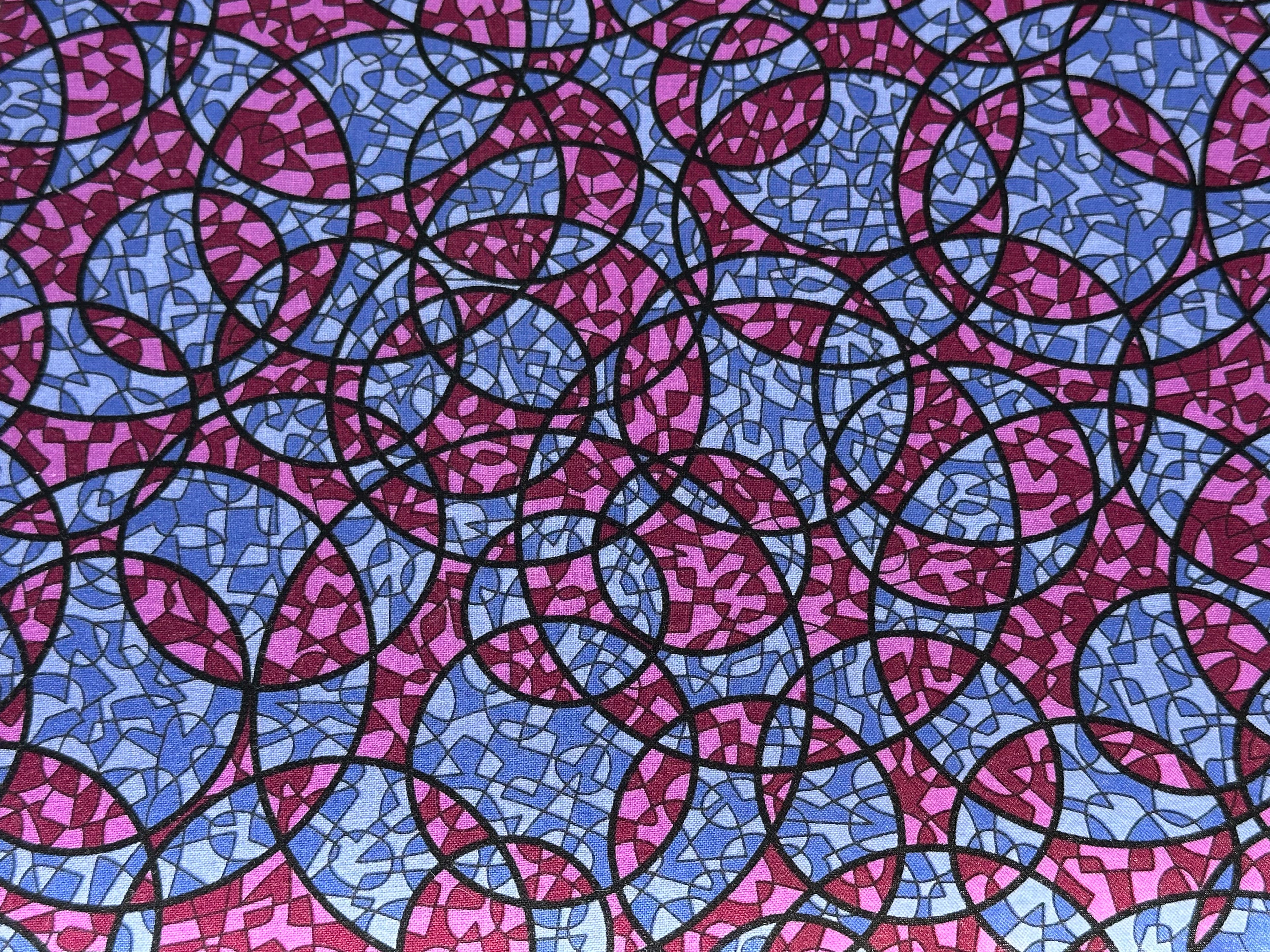 Med Hiss-Slings On-The-Go Purple Abstract