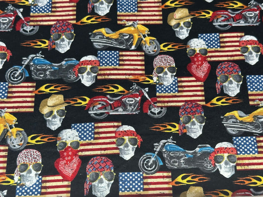 Lg Hiss-Slings On-The-Go Patriotic Motorcycles